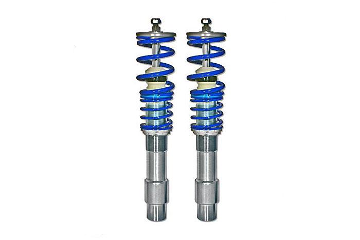 GF150180, Triple-S Schroefset, BMW 5-serie Touring 520i/ 523i/ 525i/ 528i/ 530i/ 520D/ 525D/ 530D/ 535D  (excl.  EDC)  (only Front) E61 06/2004-12/2010, 1070KG max vooraslast, De set bevat alleen vooras-veren